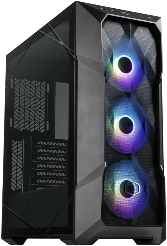 COOLER MASTER MASTERBOX TD500 MESH V2 (BLACK) ARGB Mid Tower Gaming Case COOLER MASTER MASTERBOX TD500 MESH V2 (BLACK) ARGB Mid Tower Gaming Case